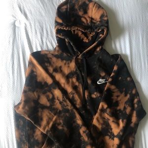 Custom Tie-Dye Nike Hoodie